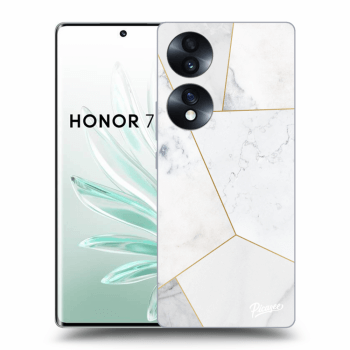 Hülle für Honor 70 - White tile