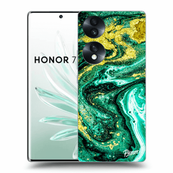 Picasee ULTIMATE CASE für Honor 70 - Green Gold