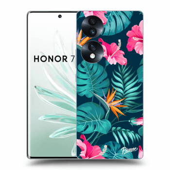Picasee ULTIMATE CASE für Honor 70 - Pink Monstera
