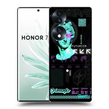 Picasee Honor 70 Hülle - Transparentes Silikon - RETRO