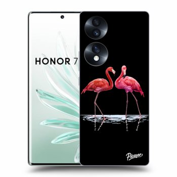 Hülle für Honor 70 - Flamingos couple