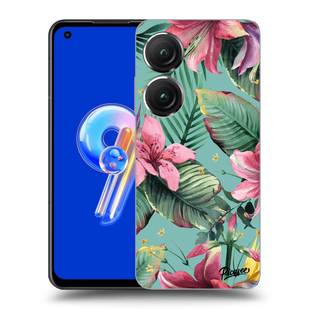 Picasee Asus Zenfone 9 Hülle - Transparentes Silikon - Hawaii