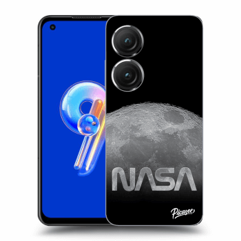 Picasee Asus Zenfone 9 Hülle - Transparentes Silikon - Moon Cut