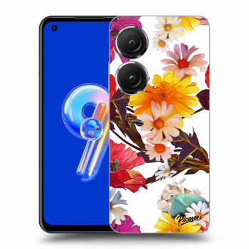 Picasee Asus Zenfone 9 Hülle - Transparentes Silikon - Meadow