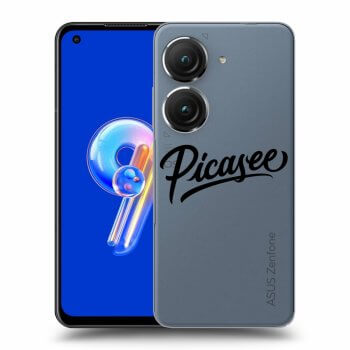 Hülle für Asus Zenfone 9 - Picasee - old logo - black