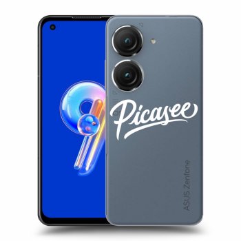 Picasee Asus Zenfone 9 Hülle - Transparentes Silikon - Picasee - White
