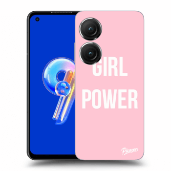 Picasee Asus Zenfone 9 Hülle - Transparentes Silikon - Girl power