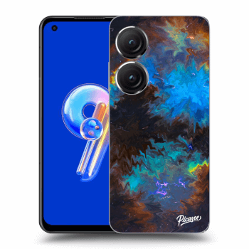 Picasee Asus Zenfone 9 Hülle - Transparentes Silikon - Space