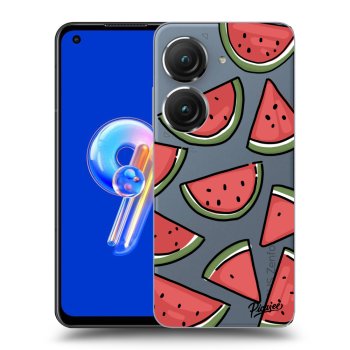 Picasee Asus Zenfone 9 Hülle - Transparentes Silikon - Melone