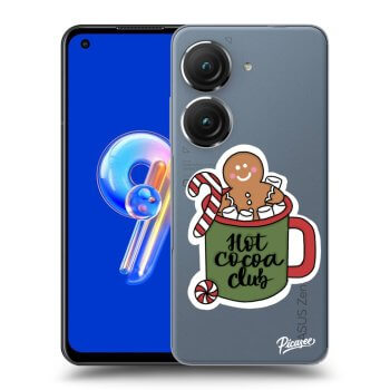 Picasee Asus Zenfone 9 Hülle - Transparentes Silikon - Hot Cocoa Club