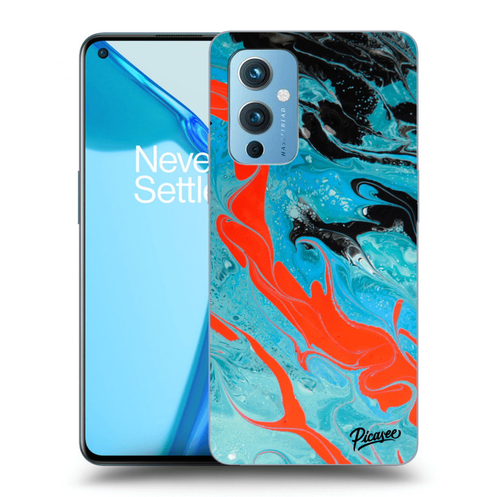Picasee ULTIMATE CASE für OnePlus 9 - Blue Magma