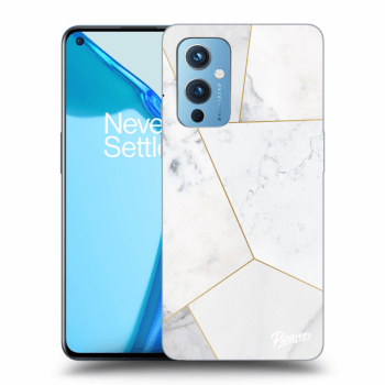 Hülle für OnePlus 9 - White tile