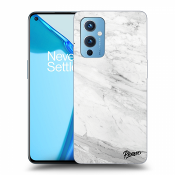 Hülle für OnePlus 9 - White marble