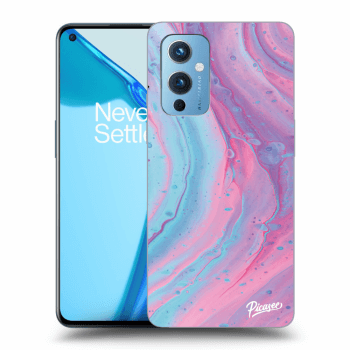 Hülle für OnePlus 9 - Pink liquid