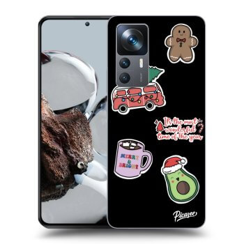 Hülle für Xiaomi 12T Pro - Christmas Stickers