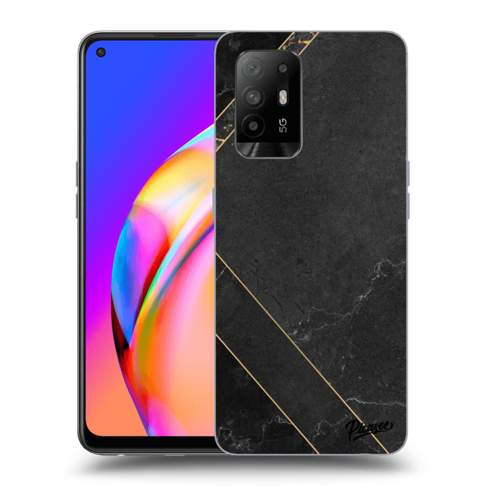 Picasee ULTIMATE CASE für OPPO A94 5G - Black tile
