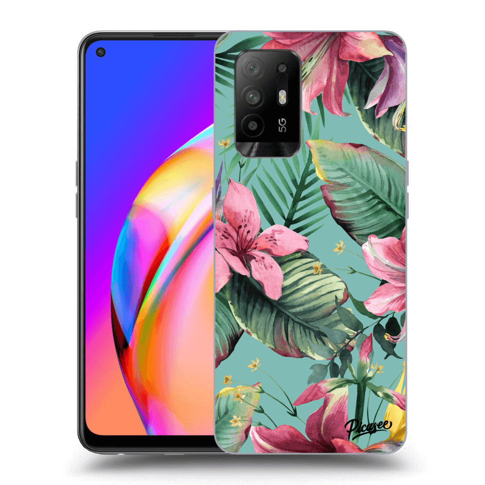 Picasee OPPO A94 5G Hülle - Transparentes Silikon - Hawaii