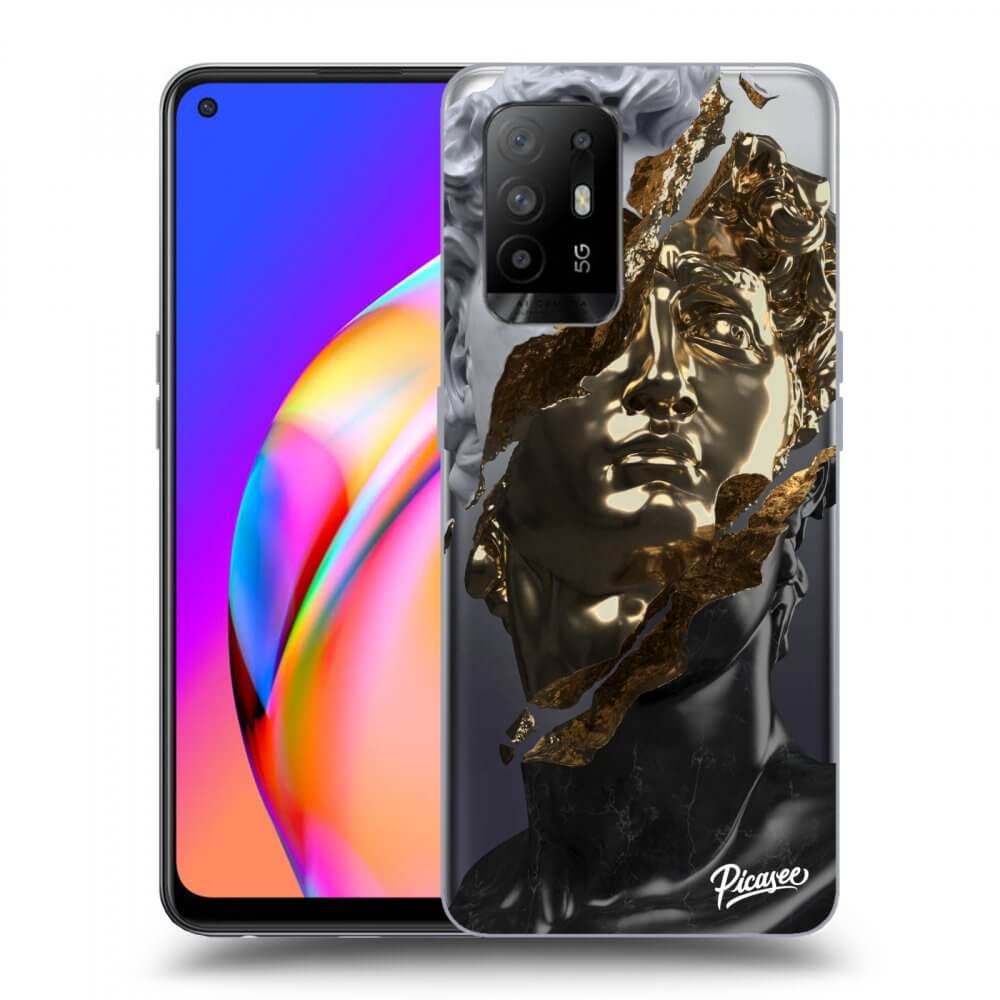 Picasee OPPO A94 5G Hülle - Transparentes Silikon - Trigger