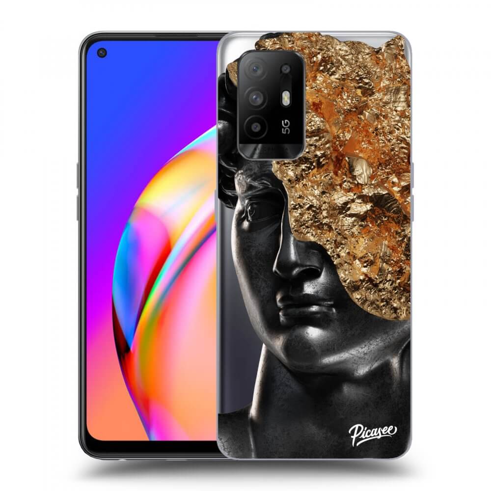 Picasee OPPO A94 5G Hülle - Transparentes Silikon - Holigger