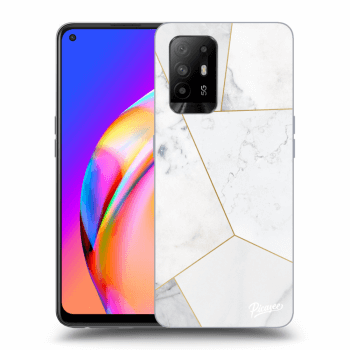 Hülle für OPPO A94 5G - White tile