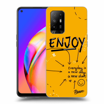 Picasee OPPO A94 5G Hülle - Transparentes Silikon - Enjoy