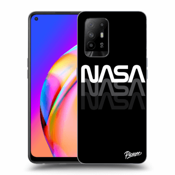 Picasee OPPO A94 5G Hülle - Transparentes Silikon - NASA Triple