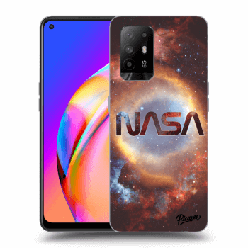 Picasee OPPO A94 5G Hülle - Schwarzes Silikon - Nebula