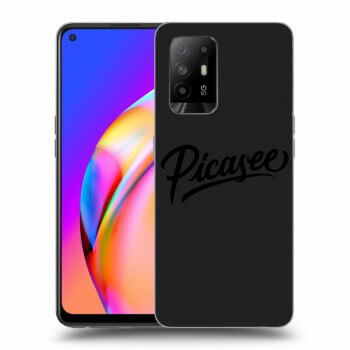 Picasee OPPO A94 5G Hülle - Schwarzes Silikon - Picasee - black