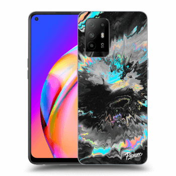 Picasee OPPO A94 5G Hülle - Transparentes Silikon - Magnetic