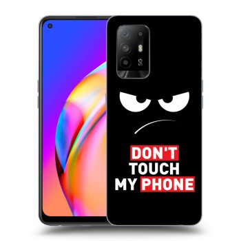 Hülle für OPPO A94 5G - Angry Eyes - Transparent