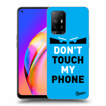 Hülle für OPPO A94 5G - Shadow Eye - Blue