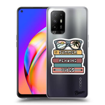 Picasee OPPO A94 5G Hülle - Transparentes Silikon - Summer reading vibes