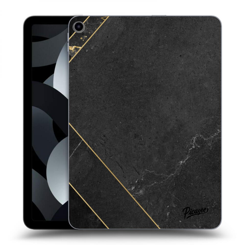 Picasee Schwarze Silikonhülle für Apple iPad 10,9" 2022 (10.generace) - Black tile