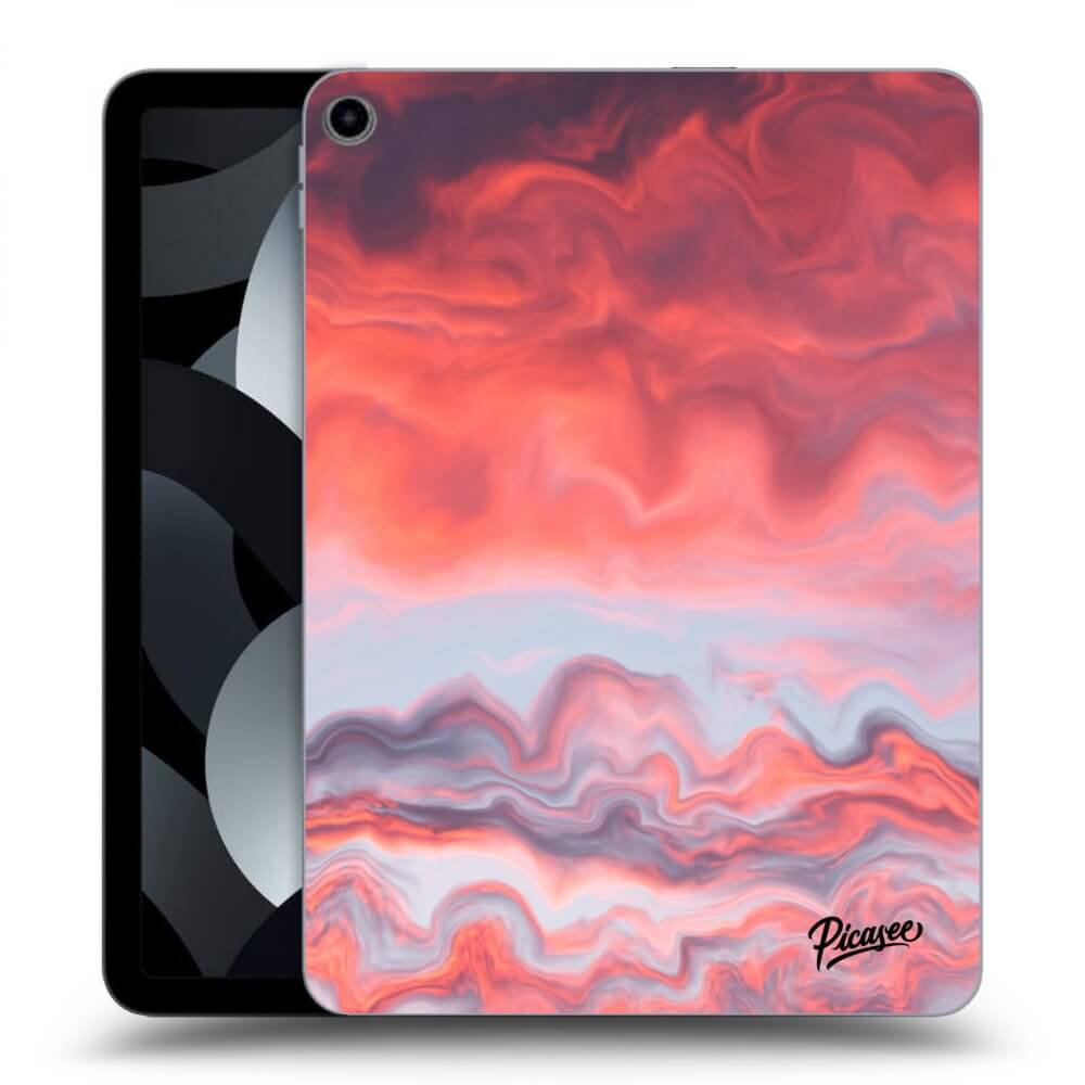 Picasee Schwarze Silikonhülle für Apple iPad 10,9" 2022 (10.generace) - Sunset