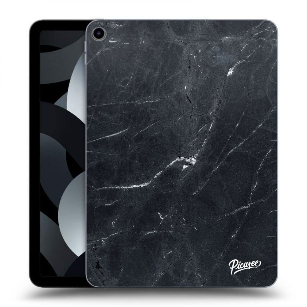 Picasee transparente Silikonhülle für Apple iPad 10,9" 2022 (10.generace) - Black marble