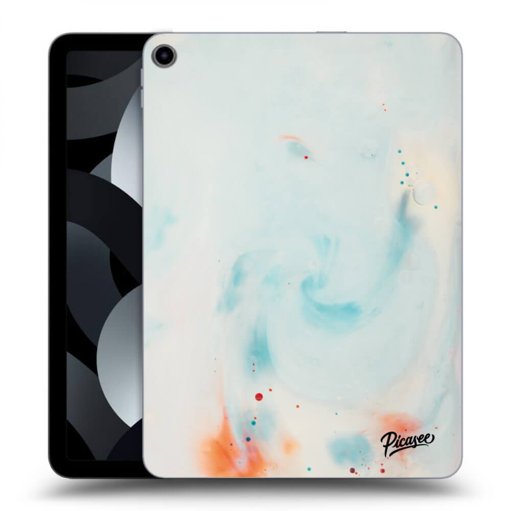 Picasee transparente Silikonhülle für Apple iPad 10,9" 2022 (10.generace) - Splash