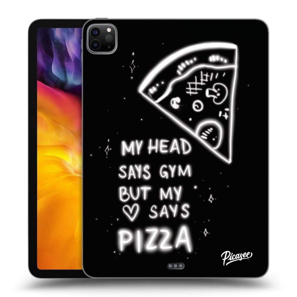 Picasee transparente Silikonhülle für Apple iPad Pro 11" 2022 M2 (4.generace) - Pizza