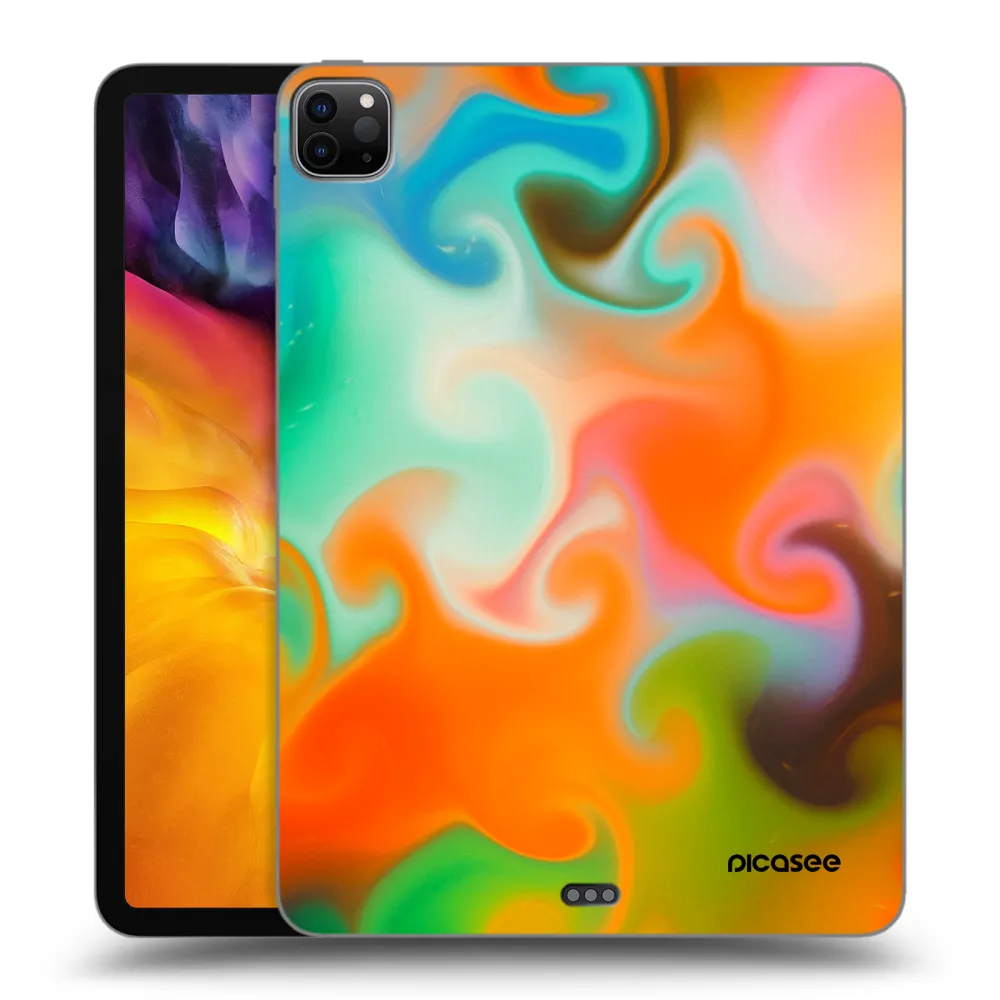 Picasee Schwarze Silikonhülle für Apple iPad Pro 11" 2022 M2 (4.generace) - Juice