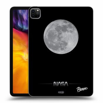 Picasee Schwarze Silikonhülle für Apple iPad Pro 11" 2022 M2 (4.generace) - Moon Minimal