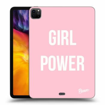 Picasee Schwarze Silikonhülle für Apple iPad Pro 11" 2022 M2 (4.generace) - Girl power