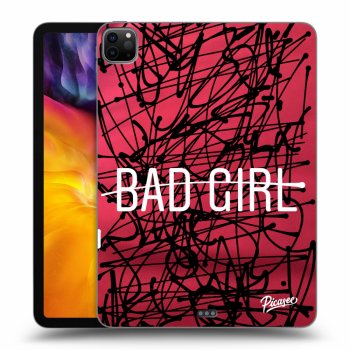 Picasee Schwarze Silikonhülle für Apple iPad Pro 11" 2022 M2 (4.generace) - Bad girl