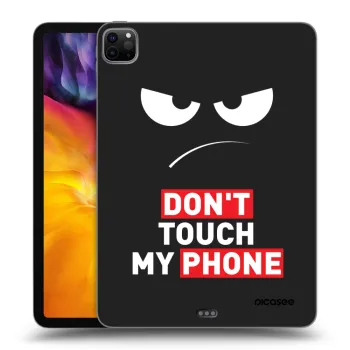 Hülle für Apple iPad Pro 11" 2022 M2 (4.generace) - Angry Eyes - Transparent