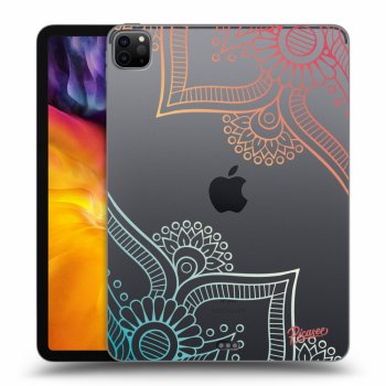 Hülle für Apple iPad Pro 11" 2022 M2 (4.generace) - Flowers pattern