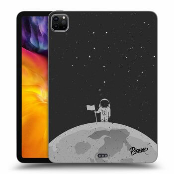 Picasee Schwarze Silikonhülle für Apple iPad Pro 11" 2022 M2 (4.generace) - Astronaut