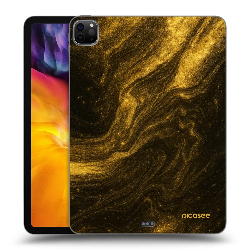 Picasee Schwarze Silikonhülle für Apple iPad Pro 11" 2022 M2 (4.generace) - Black