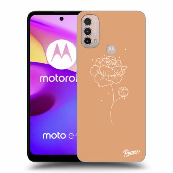 Hülle für Motorola Moto E40 - Peonies