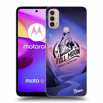 Hülle für Motorola Moto E40 - Wolf
