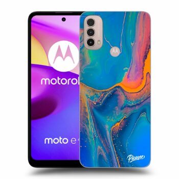 Hülle für Motorola Moto E40 - Rainbow