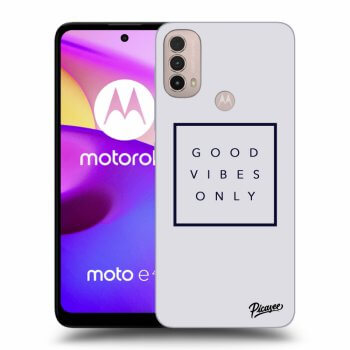 Hülle für Motorola Moto E40 - Good vibes only