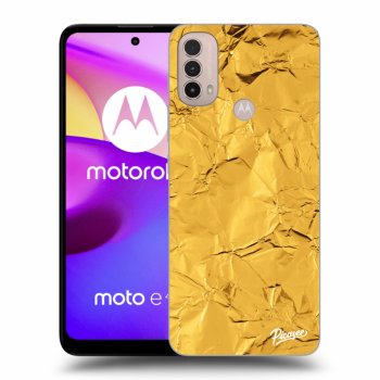 Hülle für Motorola Moto E40 - Gold